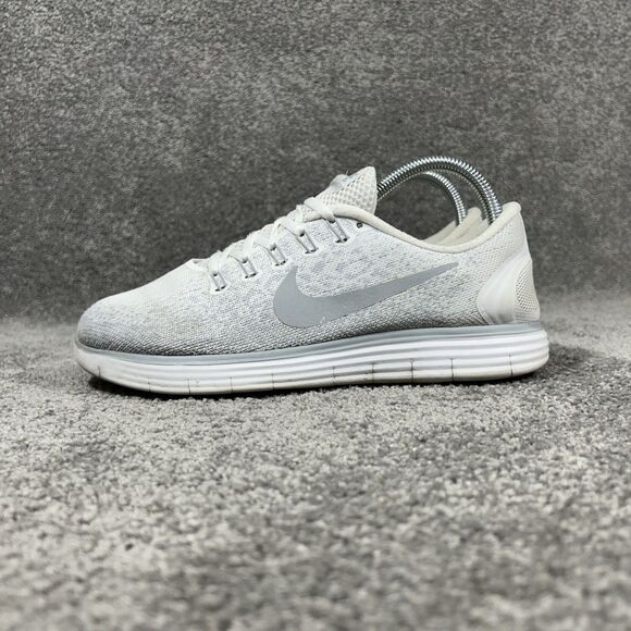Nike Free RN Distance 827116-100 Women’s Size 8.5 Gray Running Shoes Used - Picture 7 of 13